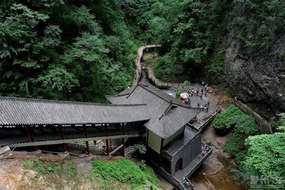 陕西商洛金丝大峡谷风景